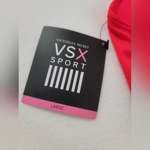 NWT Sport Bra - LRG - Red - Picture 4 of 7